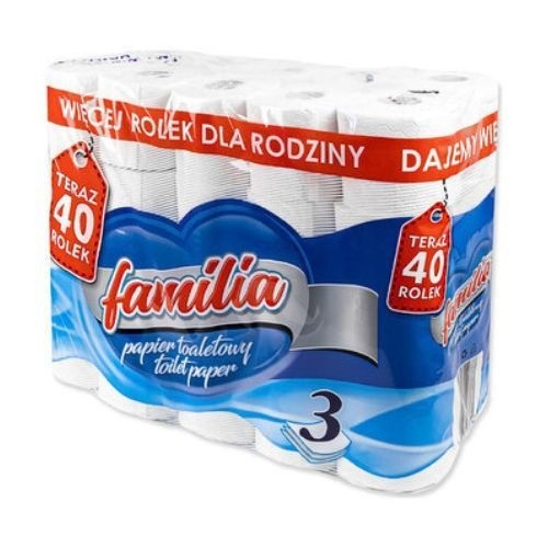 TP Horeca Familia 3vr - Papírová hygiena Toaletní papír 3 až 4 vrstvý